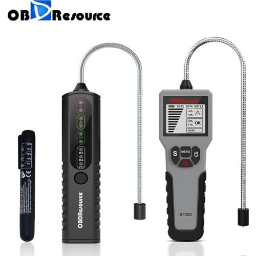Brake Fluid Tester BF200 BF100 Accurate Oil Quality Detector Universal Automotive Liquid Testing Tool DOT3/DOT4/DOT5.1