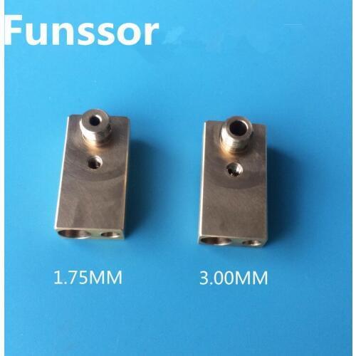 Ultimaker2 UM2 1.75MM /3MM Type detachable copper head M6 Threaded