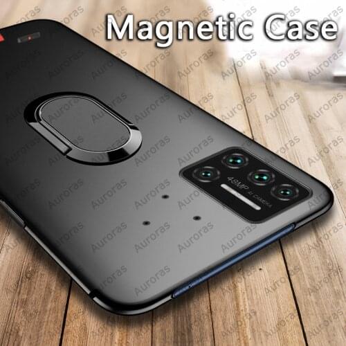 Auroras For UMIDIGI BISON Ultra Thin Back Matte With Magnetic Attraction Ring Cover For Umidigi BISON GT Soft Case