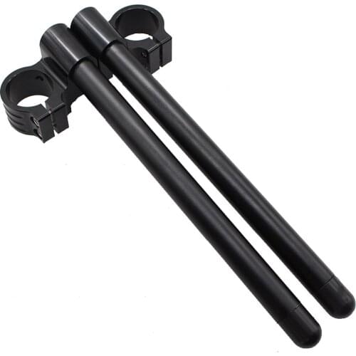 For Universal CNC Aluminum Motorcycle Riser Handlebar Clip-Ons Fork Handle Bars Clip ons high quality Motorbike Handlebar