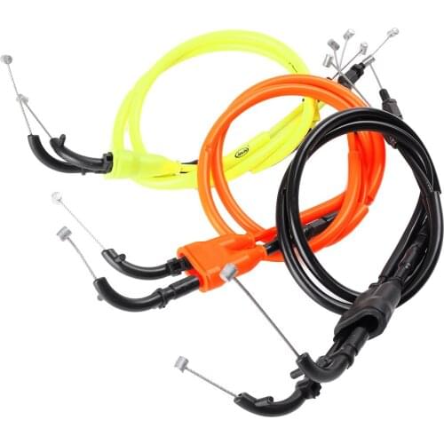 1Pair Motorcycle Throttle Cables Accelerator Lines Linkage Wire For Yamaha YZF R1 2004 2005 2006 / YZF-R1 04 05 06