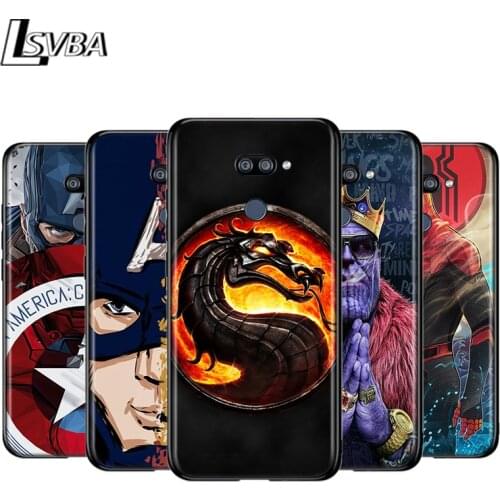 Cool hero muscle cute For LG K22 K71 K61 K51S K41S K30 K20 2019 Q60 V60 V50S V40 V35 V30S V30 G8S G8X ThinQ Phone Case