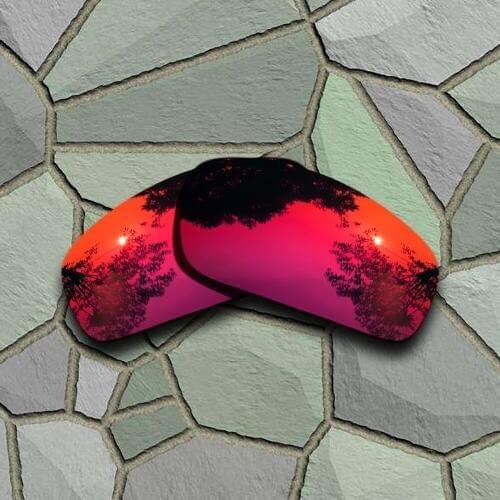 Violet Red Sunglasses Polarized Replacement Lenses for Oakley Monster Pup