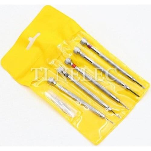 0.8mm-1.6mm Slotted Repair Watch Screwdriver Set Mobile Phone Notebook Computer Disassembly Tool Fix the Watch Tools