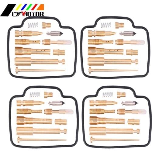 4 Set Motorcycle Carb Carburetor Repair Kit Maintenance Jet For Honda CB750 RC42 1992 1993 1994 1995 1996 1997 1998 1999-2008