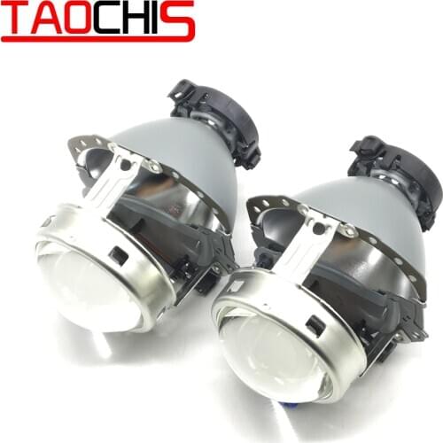 TAOCHIS 3.0 inch HID D2S D3S D4S D1S Car Bi Xenon Headlight Projector Lens H4 head light retrofit HELLA 2 LHD