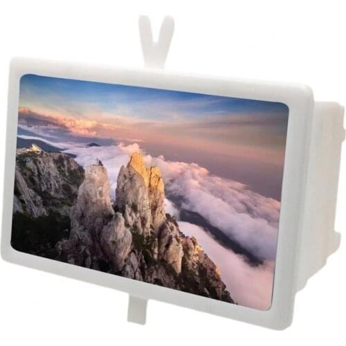 Multifunction Amplifier Retractable Smartphone Stand HD 3D Enlarge Mobile Phone Screen Magnifier for Indoor