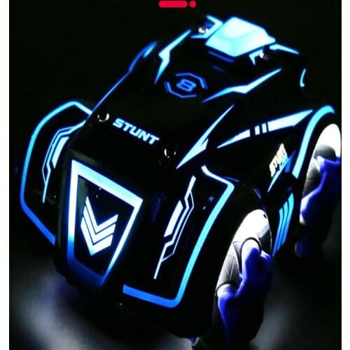 New RC Drift Remote Control Car Childrens Cool Night Light Stunt Car Toys