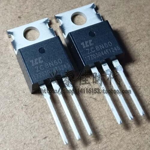 Original new 5pcs/ ZC8N60 8A/600V TO-220