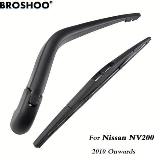 BROSHOO Car Rear Wiper Blades Back Windscreen Wiper Arm For Nissan NV200 Hatchback (2010-) 355mm,Windshield Auto Styling