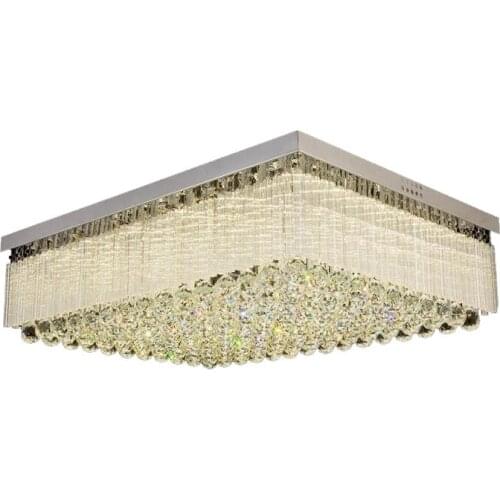 Modern crystal lights white chandeliers best chandelier K9 De Cristal Lamp Foyer Hotel Restaurant Dining Room Lighing Fixtures