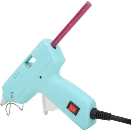 Hot Glue Gun Professional Electric Hot Melt Glue Gun with 20pcs Hot Melt Glue Sticks Set EU Plug
