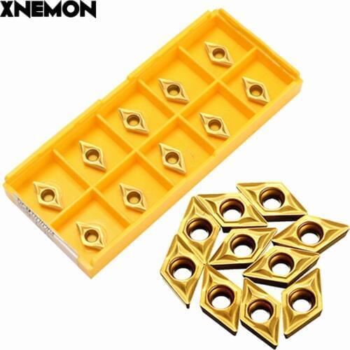 DCMT070204 YBC251 Carbide Inserts DCMT21.51 Carbide Insert for Lathe Turning Tool Boring Bar Brand New