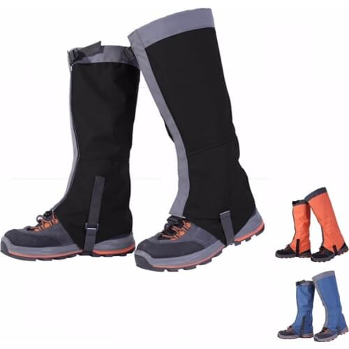 Mounchain Universal Outdoor Waterproof Anti-Snow Anti-Sand Legging Gaiters High Boots Shoes Cover Leg Protection Guard Cycling