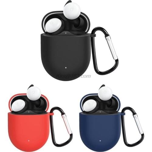 Anti-scratch Protective Cover Silicone Case Protector for Google Pixel Buds 2 Earbuds Earphones Charging Box