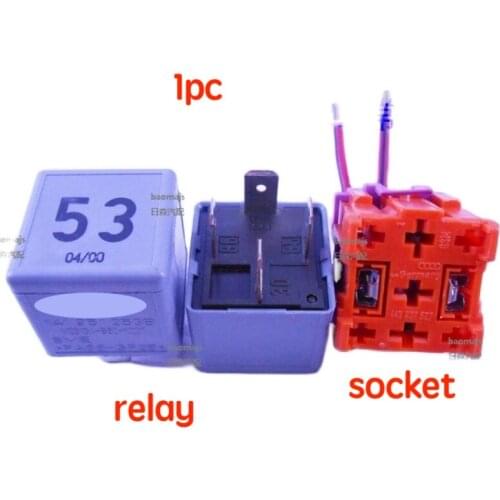 1pc original car relay for Volkswagen Audi No. 53 40A headlight brightening audio socket