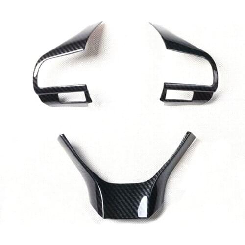 Car Steering Wheel Decoration Cover Trim Styling For Lexus RX 2016 2017 2018 2019 2020 Interior Accessory 3pcs