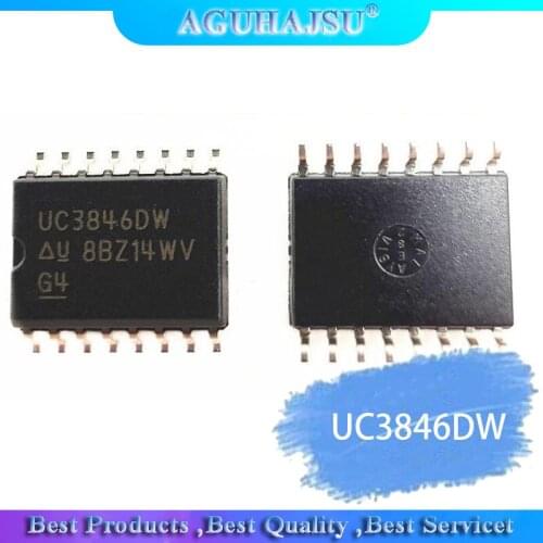 5pcs/lot UC3846DWTR UC3846DW UC3846 SOP16 IC new original best quality molewei