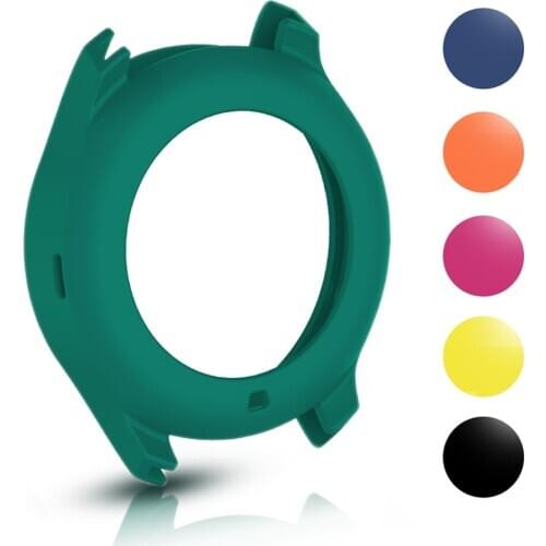 5 Pack Soft TPU Protective Frame for Samsung Galaxy Watch 42mm/46mm/Gear S3 Frontier Thin Lightweight Cover Silicone Sport Case