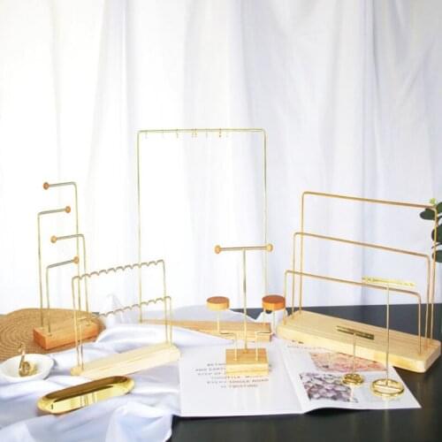 Jewelry Tower Earring Holder Organizer, Earrings Stand, Earring Display for Jewelry Store Decor - Wooden Base