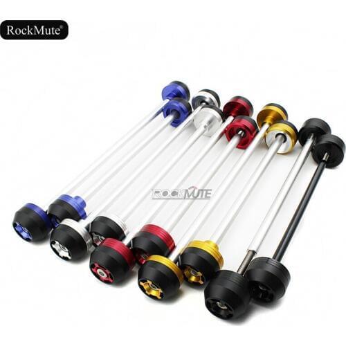 For Kawasaki ZX-10R Ninja 2010-2016 Front Rear Axle Fork Wheel Sliders Crash Protector Falling Protection Motorcycle ZX10R 14 15