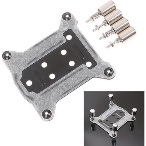 Hot sale CPU Cooler Metal Motherboard Back Plate Bracket for Intel 1150 1151 1155 1156