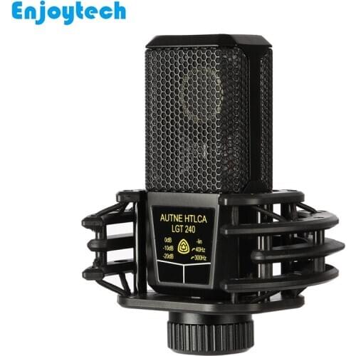 New Arrival Live Streaming Cardioid Condenser Microphones MIC for Mobile Phones Laptops Vlog Video Recording Bloggers