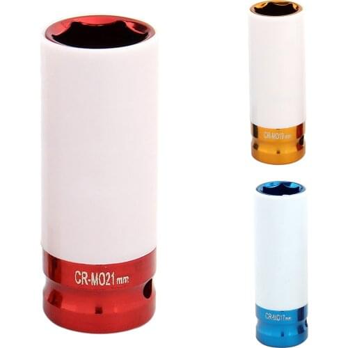 Alloy Wheel 1/2" Drive Set Thin Wall Deep Impact Nut Socket