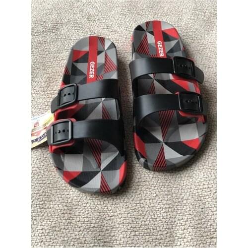 Male Slippers Slip-Resistant Outsole Home Inside Balcony Bathroom Garden Pool Beach Men 'S Slipper Luxury Comfortable Slip-Resistant Outsole Gift Man Slippers