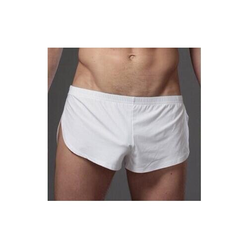 New Arrival 2016!!! comfortable Sexy Mens Boxer shorts U convex pouch Underwear mens underwear gay 4 Colors Size S M L