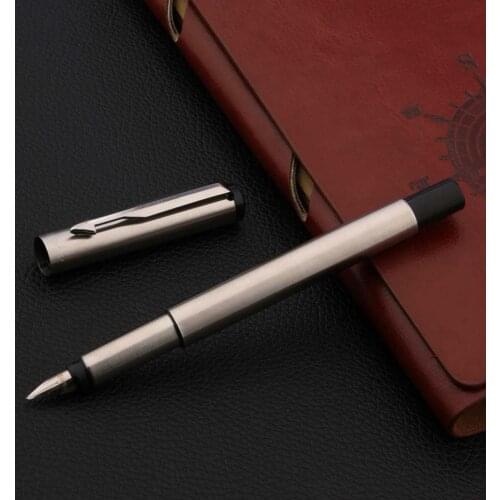 Quality Stainless Steel 03 Fountain Pen Classic Signature Stationery School Supplies Ink Pens