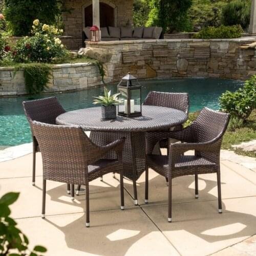 Sigma high top cheap wicker cafe modern restaurant tables and chairs