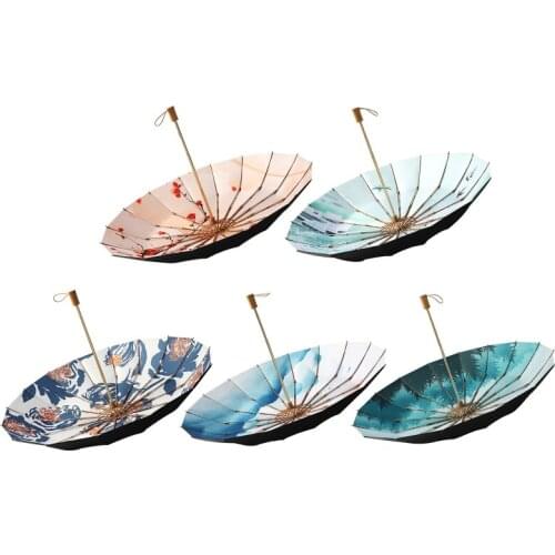 THINKTHENDO Printed Umbrellas