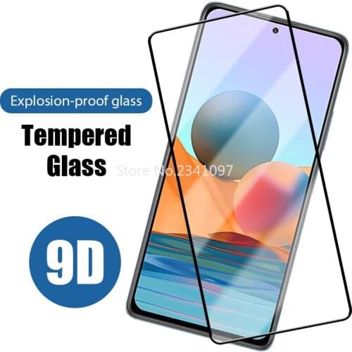 Tempered Glass for Xiaomi Redmi Note 10 9 8 K30 K40 Pro K30 Ultra Full Cover Protective Glass on Redmi Note9 10 8 Pro K40 K30