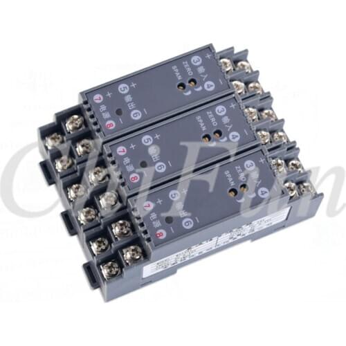 1PC GLT-B DC voltage transmitter signal isolator current conversion module 4-20mA to 0-10V 0-5V