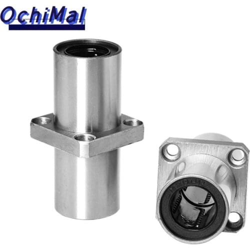 1pc Middle/Center Flange Linear Bearing LMKC8LUU LMKC10LUU LMKC13LUU LMKC12LUU LMKC16LUU LMKC20LUU LMKC25LUU LMKC30LUU Hardware