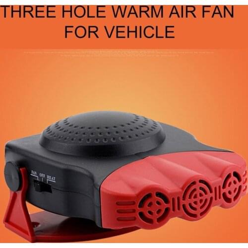 12V 150W Car Vehicle Cooling Fan Hot Warm Heater Windscreen Demister Defroster 2 in 1 Portable Auto Car Van Heater
