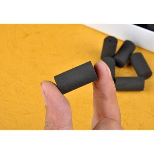 50Pcs/Lot Chinese Traditional Smokeless Moxa Stick Black Roll 30mm*20mm Moxa Granules warm faces eyes ears body massage