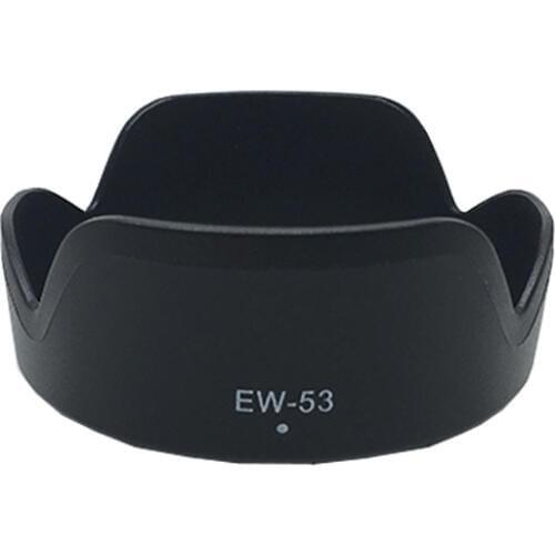 10pcs camera Lens Hood EW-53 EW53 Reversible Camera Lente Accessorie 49mms for Canon EOS M10 EF-M 15-45 mm f/3.5-6.3 IS STM Lens