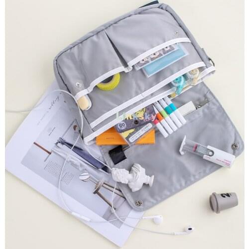 KOKUYO Pencil Case BR21 Multifunctional storage bag,BR22 Small size and portable,Pencil Maker for College Student Girl Teen