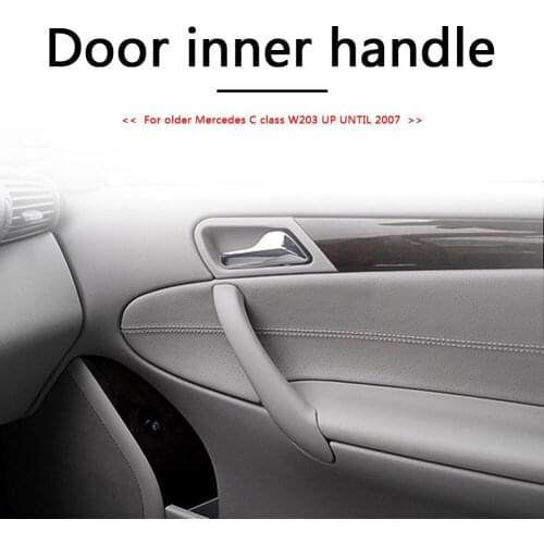 Door Pull Cover Easily Installation Rear Left + Right Inner Personal Car Elements for Mercedes Benz C Class W203 2000-2007