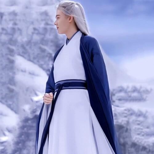 Martial arts elegant clothing The Untamed Cosplay costume movies ancient costume style 14