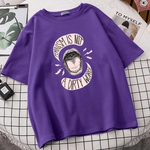 Summer Womens Tops Red Mouth Lip Love Print T shirts Fashion O-Neck Short Sleeve clothing Tshirt Harajuku Leisure White T-shirt