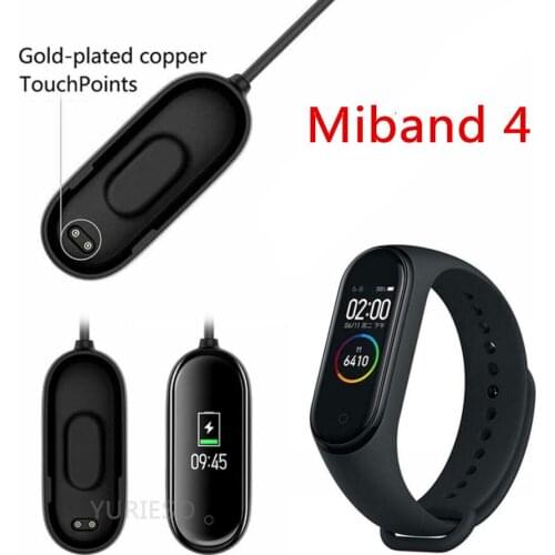 100PCS New USB Charging Cable For Mi Band 4 Replacement Cord Charger Adapter For Xiaomi Miband 4 Smart Wristband Accessories