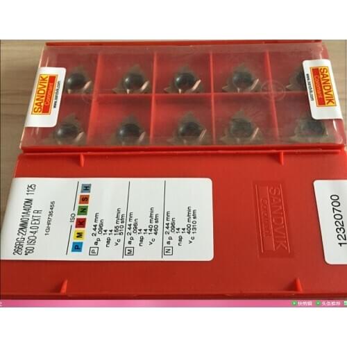 10PCS CARBIDE INSERT 266RG-22MM01A400M 1125
