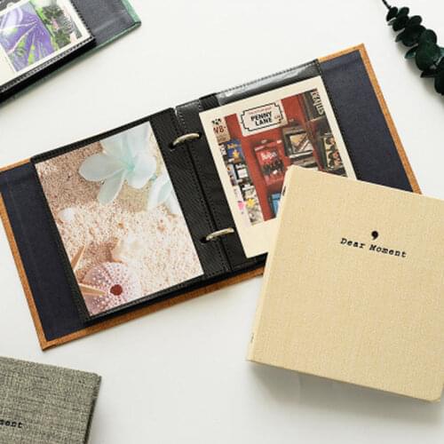 Pockets Mini Instax Photo Album Holder Book Style Album for 3 Inch Mini Fuji Film Instax & Name Card