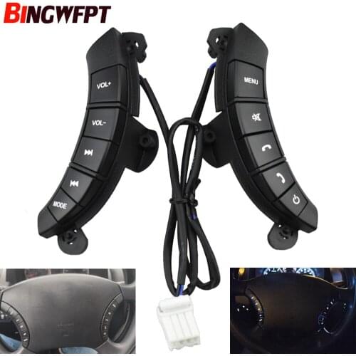 Car Steering Wheel Control Buttons for Great Wall Hover H3 H5 with Back Light volume audio mute mode Switch