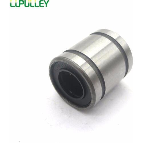 LUPULLEY 1pc Linear Bearing LM3UU LM4UU LM5UU LM6UU LM8SUU LM10UU for Bushing CNC Linear Bearings Used On 3D Printers