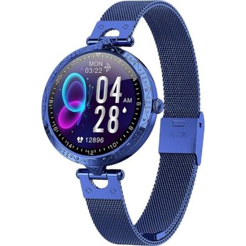 Fashion Smart Watch Women AK22 IP68 Waterproof Heart Rate Blood Pressure Monitor Smartwatch Gift For Ladies Watch Bracelet