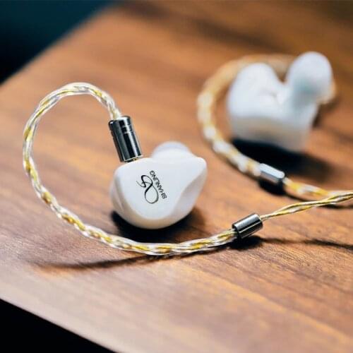 NEW Shanling ME700 1DD+4BA Five Hybrid Driver In-ear Earphone IEM with Triple-Bore Design 3D Printed Shell MMCX Octa-core cable